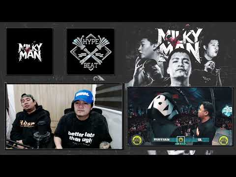 JONAS MILKY MAN x POISON13 : GL VS RUFFIAN ( VIDEO REACTION )