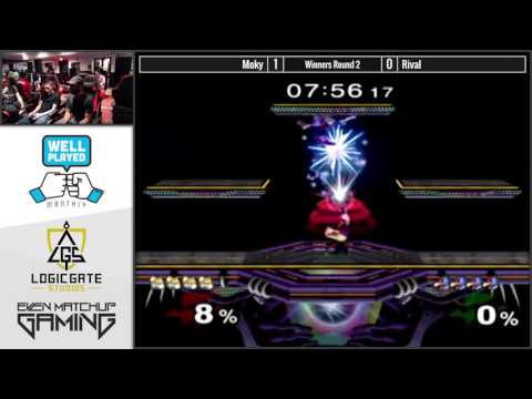 Well Played #9 - Moky (Fox) vs Rival (Falco) - SSBM WR2