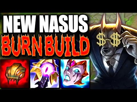 I Created the BEST Nasus Ultra Burn Build: INSANE DAMAGE, ∞ GOLD and 4900+ Health 🔥🔥 | s15 Gameplay