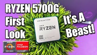 AMD Ryzen 7 5700G (100-100000263BOX) - відео 1