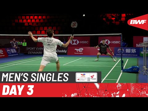 BWF Thomas Cup | Kim Donghun (KOR) vs Arnaud Merkle (FRA) | Group B