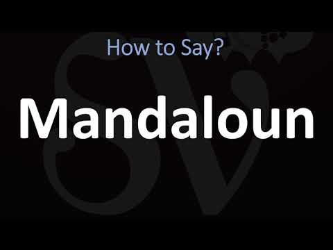 How to Pronounce Mandaloun? (CORRECTLY)