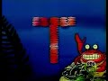 Sesame Street Fishy Letters T T Letter T On The Beach