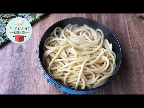👉 COOK THE PASTA IN A CAKE MOLD.❗❗ I HAVE NEVER EAT SUCH DELICIOUS PASTA.💯