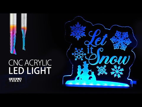 How to Make: CNC LED Holiday Sign