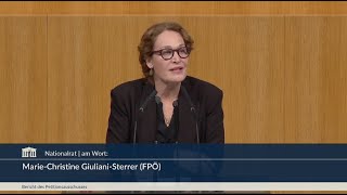 Marie-Christine Giuliani-Sterrer - Keine Zustimmung zum WHO-Pandemievertrag - Petition - 19.11.2025