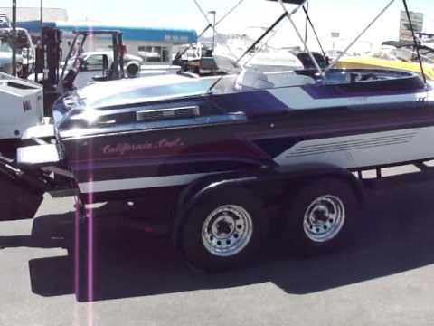 1997 California Cool 23 Offshore Walk Around Boulder Boats