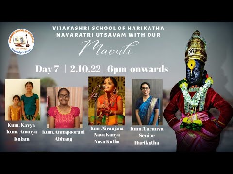 VSHK Navaratri 2022 Day 7