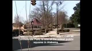 preview picture of video 'Demopolis Alabama - Confederate Park'