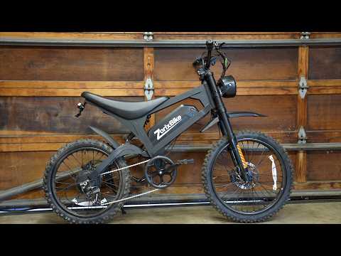 ZorixBike R8 Max 500W Off Road Electric Bike, 48V 20Ah, 19":17" Tires