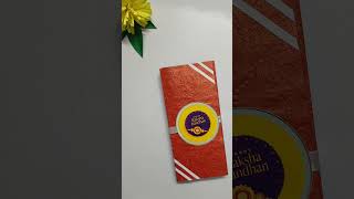 Rakhi card | Rakhi gift for sister | DIY handmade gift for sister | Last minute gift idea | easy