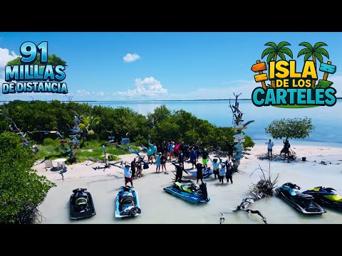 91 Millas en Jetski  2 Faros 🗼, Isla de los Carteles y Molasses Key 🔥