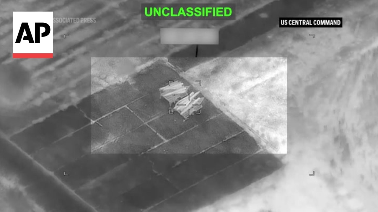 Video | US military says latest Iran strikes are over after hitting dozens of targets