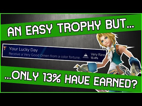 Final Fantasy 9 Your Lucky Day Trophy Guide - This was easier than I thought!