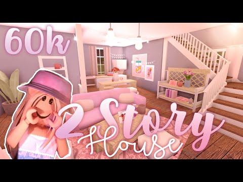 Roblox || Bloxburg: 60k Budget 2 Story Home || House...