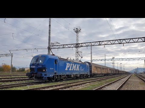 🇧🇬 Cab Ride: Kaspichan - Samuil - Ruse Sorting Station 🚆 Siemens Smartron 😎 Part 1/2