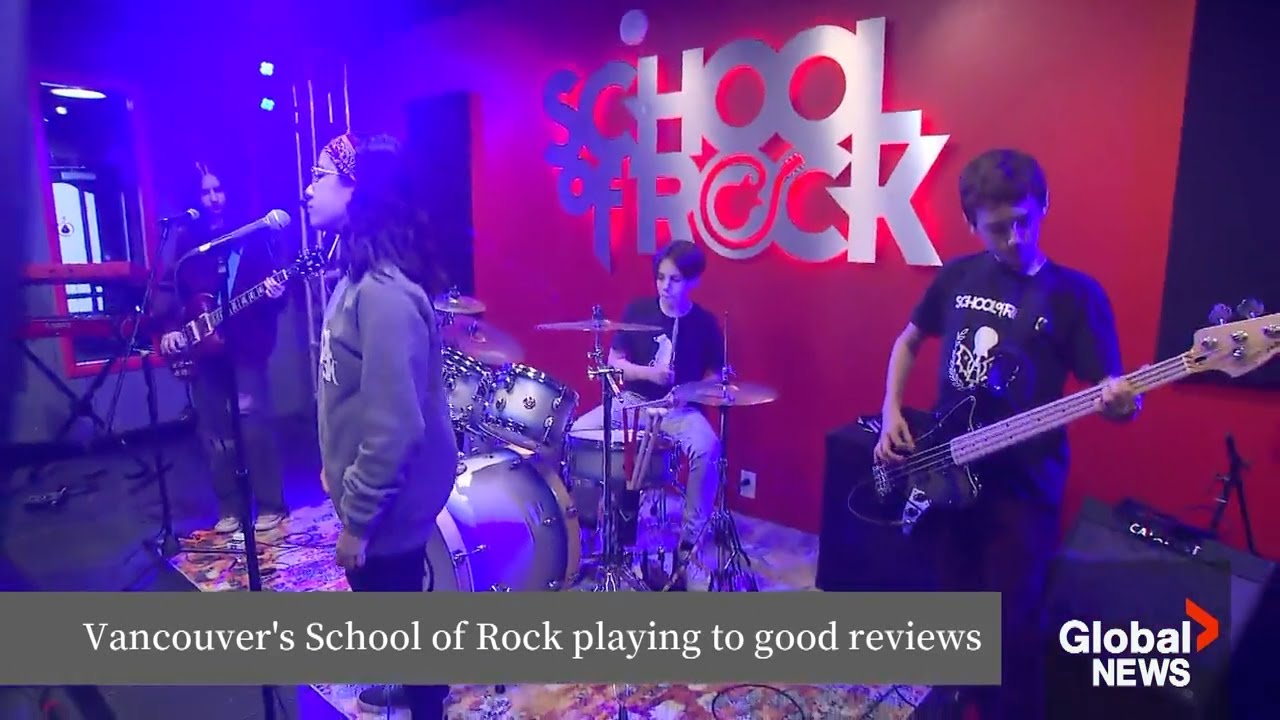 School of Rock Vancouver on Global TV!