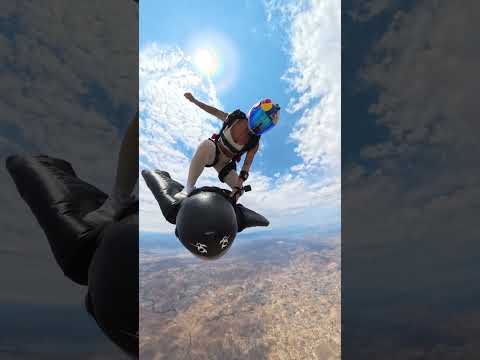 Jeb Corliss and Leticia Bufoni Wingsuit Rodeo over California at 12,000 ft  #teamignition #skydiving
