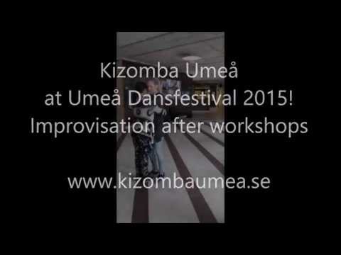 Kizomba Umeå, After workshops @ Umeå Dansfestival 2015 Achitiana