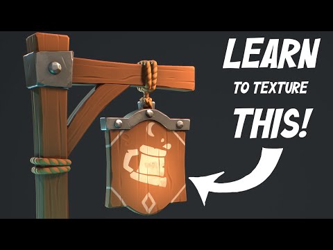 HOW I texture STYLIZED GAME ASSETS in SUBSTANCE PAINTER