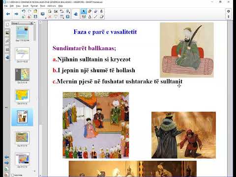 Histori 11. 3,1 Ardhja e osmaneve ne Ballkan dhe qendresa Ballkano Arberore