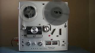 Video thumbnail for Akai X-150D Reel To Reel Cross Field Tape Recorder____________sn: 34509 by Jaime Estevez
