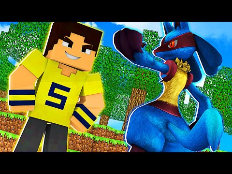 GANHEI UM LUCARIO - Pokémon Planet #15 (Minecraft)
