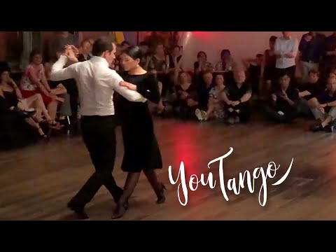  Ezequiel Paludi  and  Geraldine Rojas  are  dancing  to  the  nontraditional song  "  Tzigane Tango  "  by  Forever Tango  in  2019