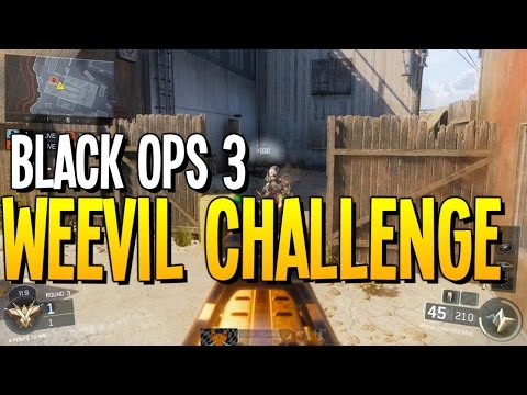 Black Ops 3: WEEVIL CHALLENGE - COD Black Ops 3 Multiplayer (BO3)