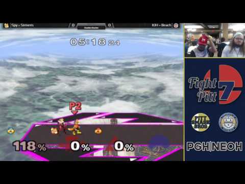 Spy & Sirmeris vs KJH & Beach - Fight Pitt 7 - Melee Doubles