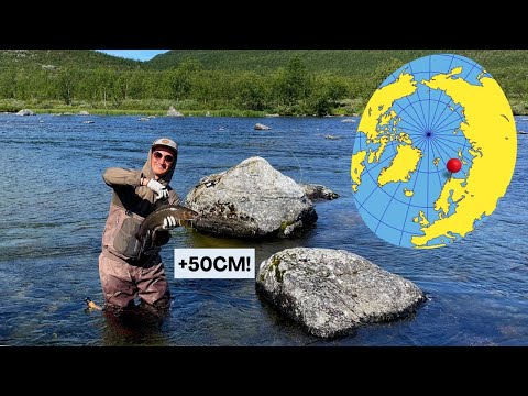 PULLEITA HARJUKSIA & uusia kalapaikkoja Käsivarressa - Perhokalastusta Könkämäenolla Kopukalla