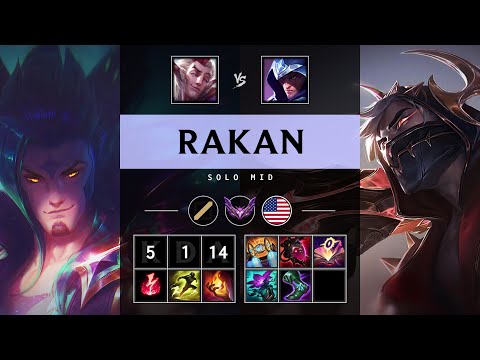 Rakan Mid vs Talon - NA Master Patch 25.12