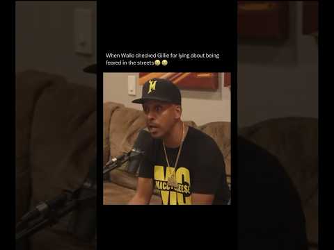 Wallo Checked Gillie For Lying About Being Feared In The Streets 😭 #viral #shorts