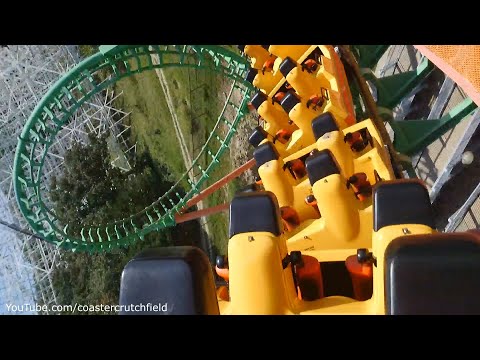 Back row point of view footage of Boomerang