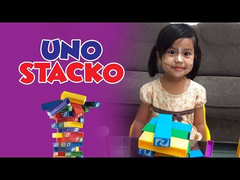 Serunya Main Uno Stacko bareng De Senja : Cara Main Uno Stacko (How to Play Uno Stacko)