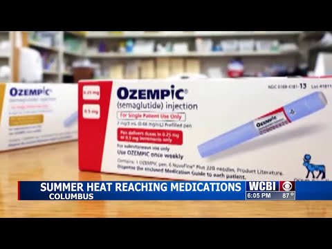Extreme summer heat can affect day-to-day medications