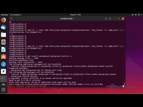 how to install postgresql in ubuntu how to install postgresql in ubuntu