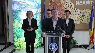 Ministrul Economiei, Digitalizării, Antreprenoriatului şi Turismului, Irineu Darău, la Piatra-Neamţ