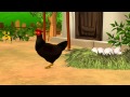 Hickety Pickety My Black Hen 3D Animaton Nursery Rhymes For Children With Lyrics