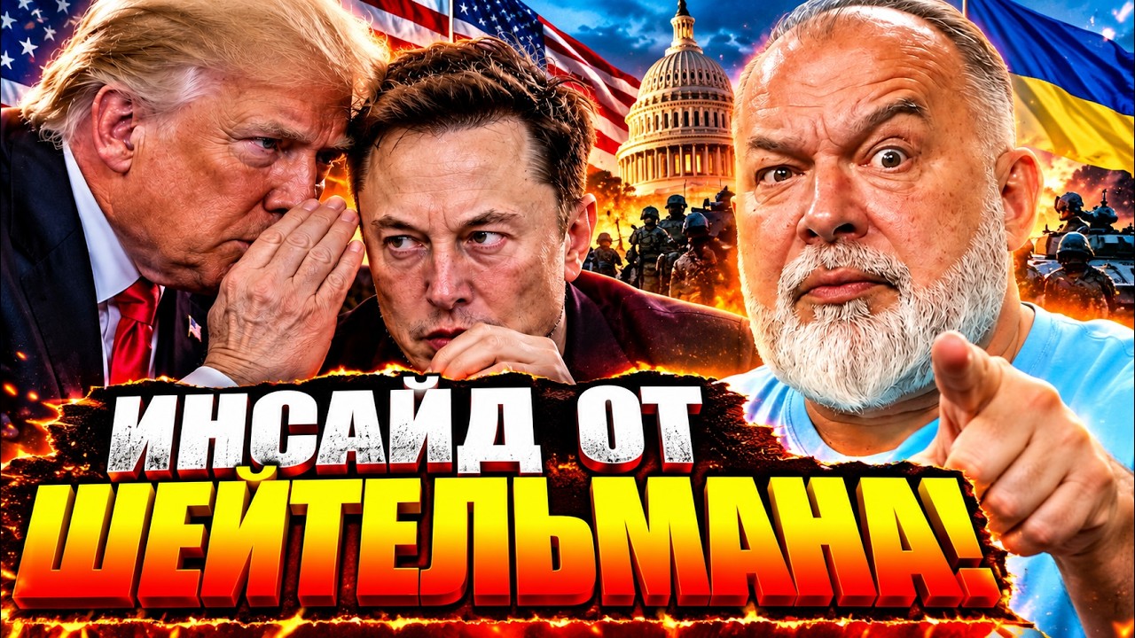 💥 ШЕЙТЕЛЬМАН ВЗОРВАЛ СЕТЬ! Трамп испугался расследований и заставил Маска ?