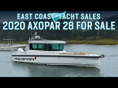 2020 Axopar 28 Wetbar For Sale [$149,000] - Walkthrough Tour