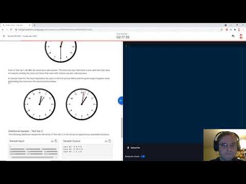 Google Code Jam 2021 Round 1B Screencast + Commentary