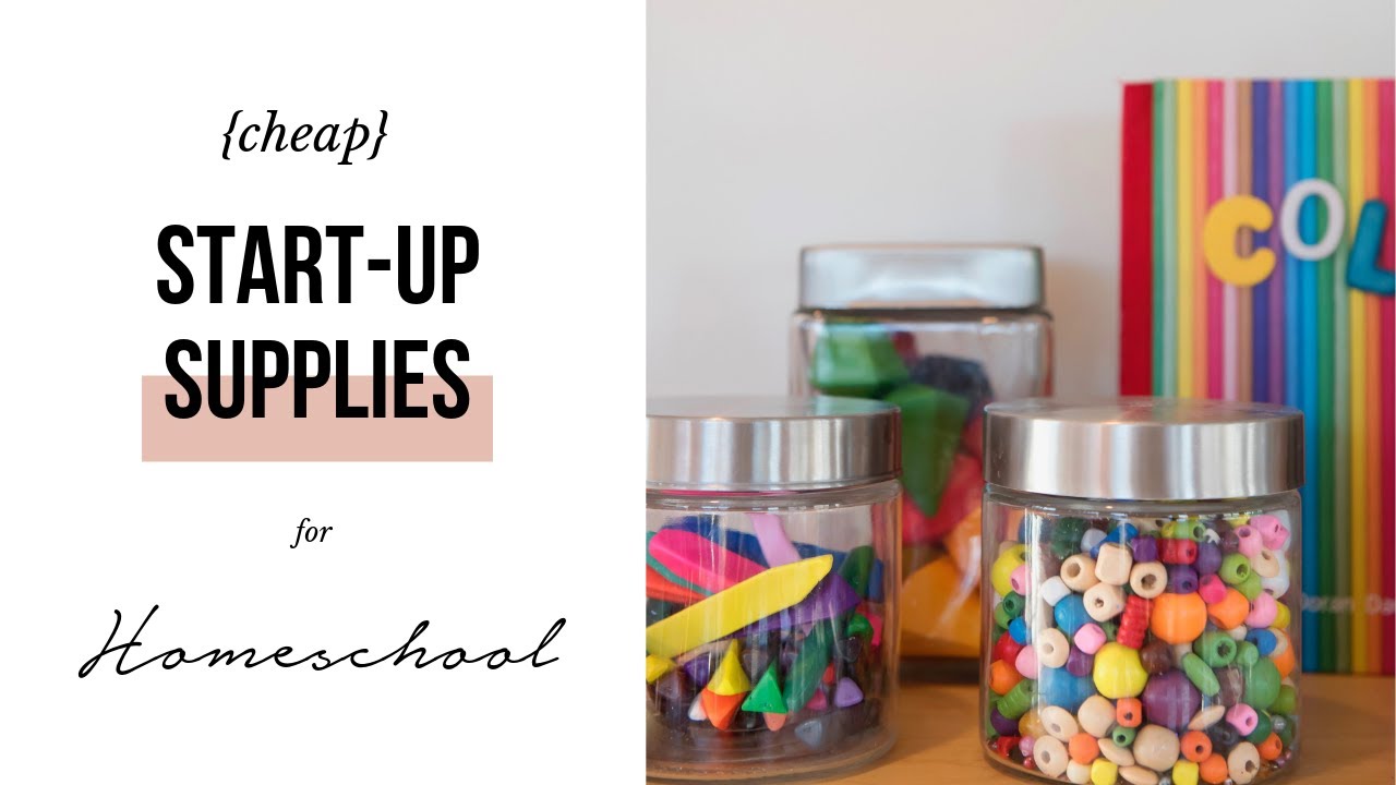 {Cheap} Start-Up Supplies for Homeschool