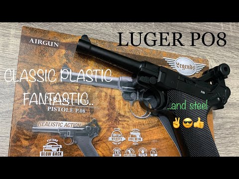 Parabellum P08 Luger #bingbangboom CO2 Replica by Umarex Legends