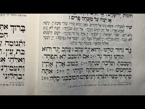 Kriat Shma al hamita קריאת שמע על המאה ק״ש bed time shema prayer