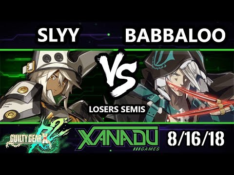 F@X 263 GGXRD2 - Slyy (Ramlethal) Vs. Babbaloo (Raven) - Guilty Gear XRD Rev 2 Losers Semis
