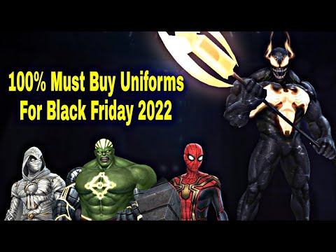 100% Must Buy Top 15 Uniforms List For Black Friday 2022 With Special Tips - Marvel Future Fight