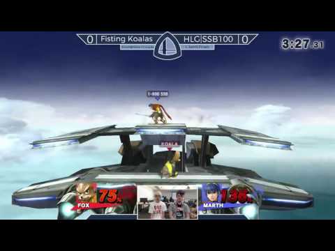 Sm4sh@Mines 40 - Fisting Koalas (Fox) Vs. HLG|SSB100 (Marth) - Losers Semifinals
