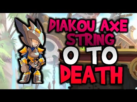 Diakou Clean 0 TO DEATH AXE STRING! Brawlhalla