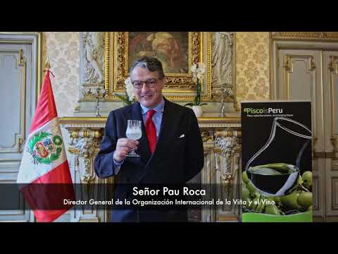 Saludo del Director General de la OIV en ocasión del Día del Pisco Sour., video de YouTube